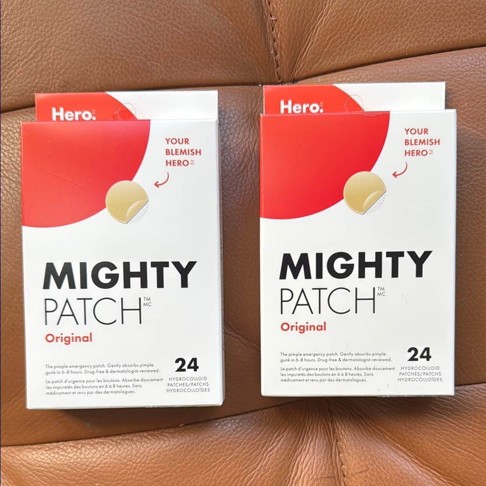 2 packs!!! Hero Mighty Patch Original
